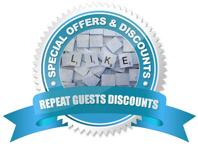 Discounts for repeat guests