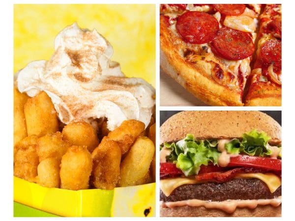 Food options at Legoland Florida.