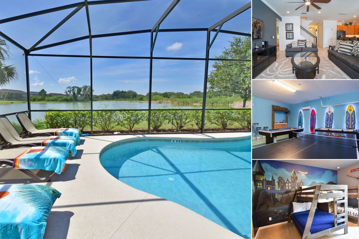 4369AC Lakeview Retreat (P) Davenport, FL Orlando Rent a Villa