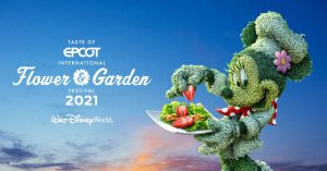 Image of EPCOT International flower & garden festival flyer