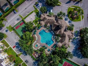 Aerial view of Windsor Palms amenities