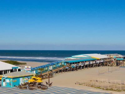 Cocoa beach pier in Florida.