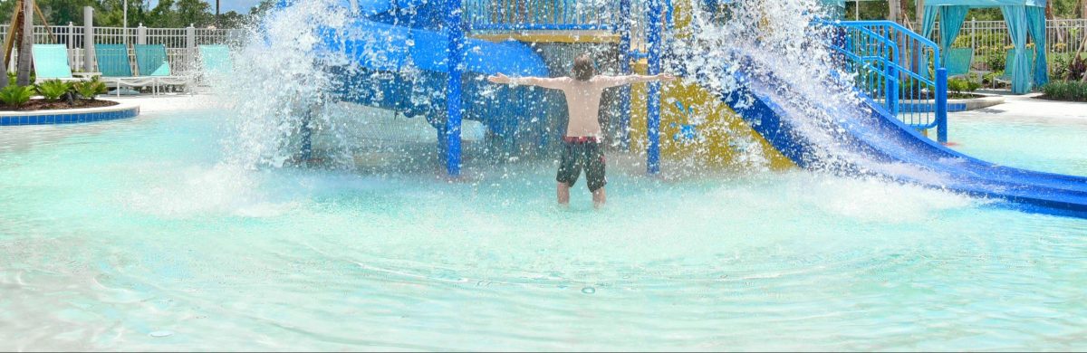 Solara Resort kids splash zone