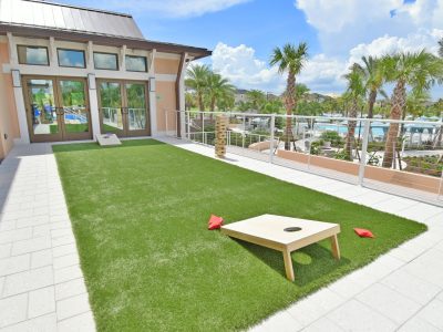 Solara Resort outdoor gaming zone