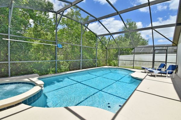 Image of villa pool on Indian Creek