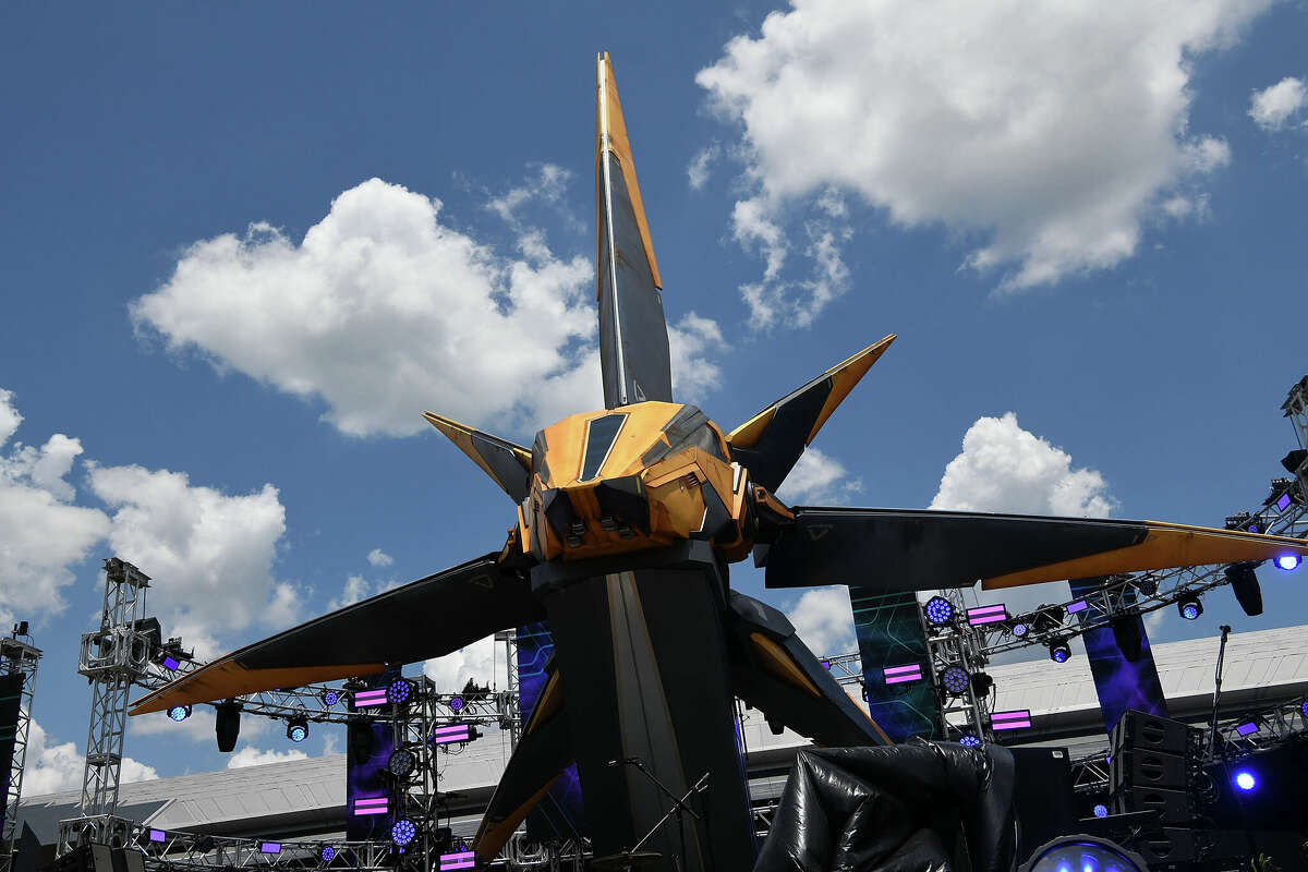 Guardians of the Galaxy rollercoaster