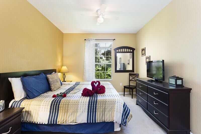 Bedroom in vacation rental