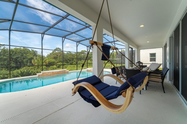 outdoor area in vacation rental