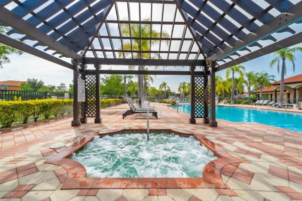 Spa and pool area