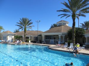 Clubhouse and pool