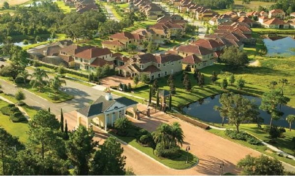 Providence Resort aerial view