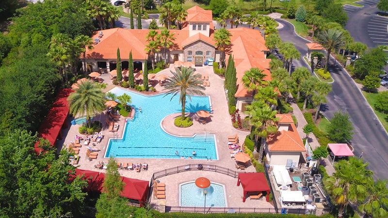 Aerial image of Tuscana Resort facilities