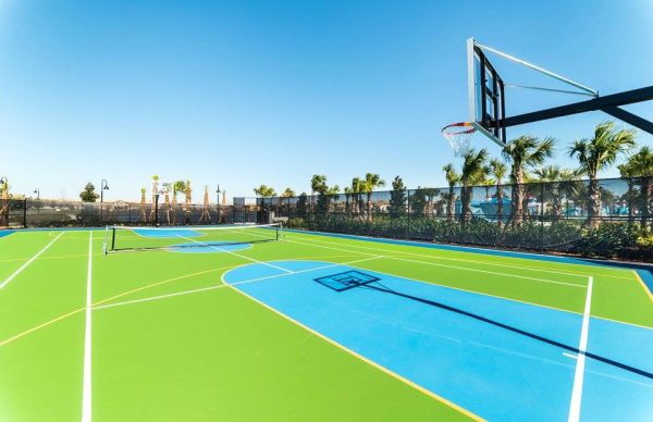 Basketball court