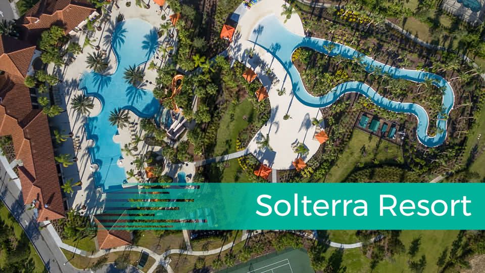 Drone image of Solterra Resort