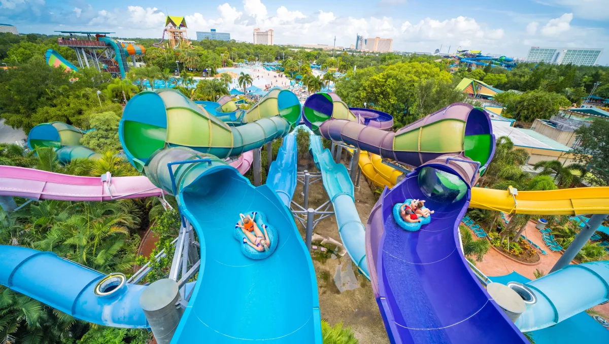 Aquatica water park in Central Florida. 
