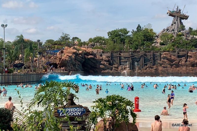 Typhoon Lagoon, a water park in Central Florida. 