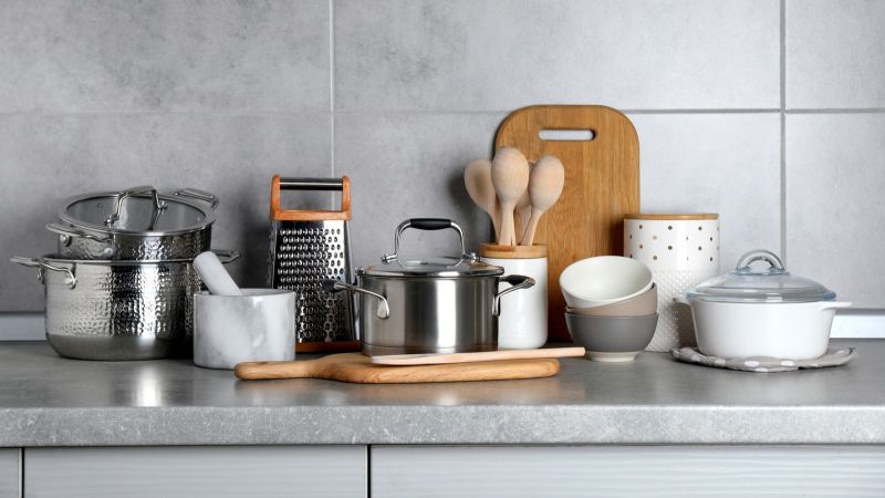 Kitchen utensils. 
