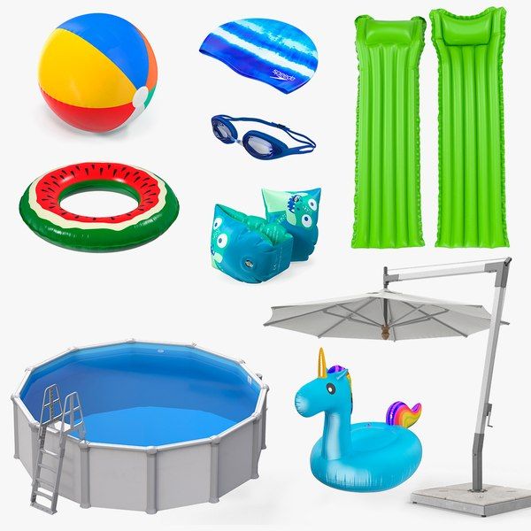 Pool equipment. 