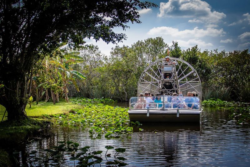Airboat ride in Florida