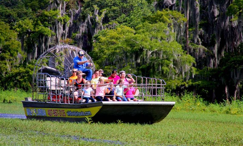Airboat ride in Florida 