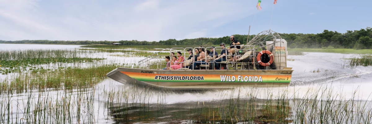 Wild Florida airboat ride