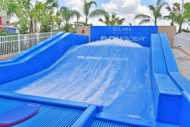 FlowRider surf simulator at Solara Resort near S1949TPC - Tropical Delight. 