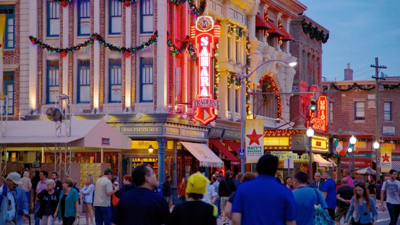 People Inside Universal Studios