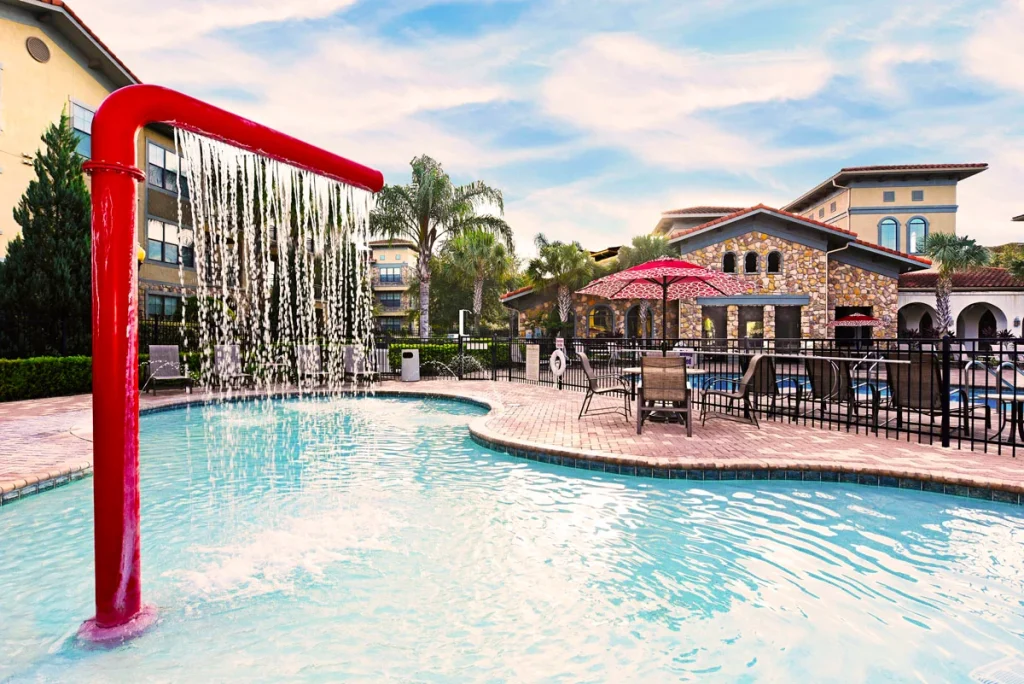 Bella Piazza water playground
