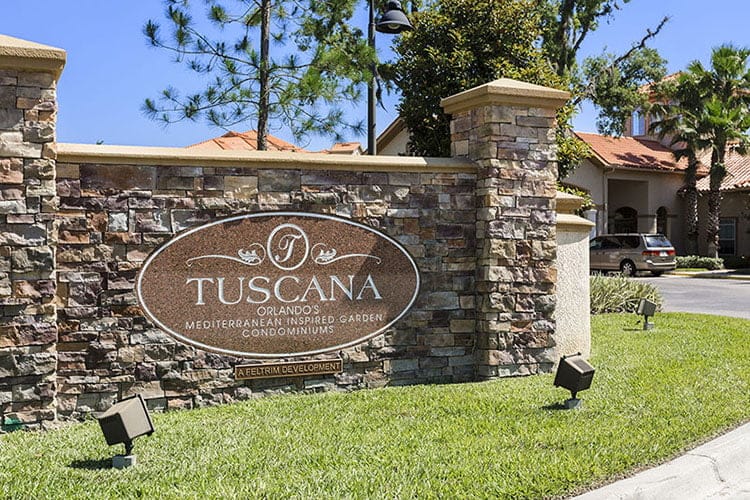 Tuscana Resort Entrance