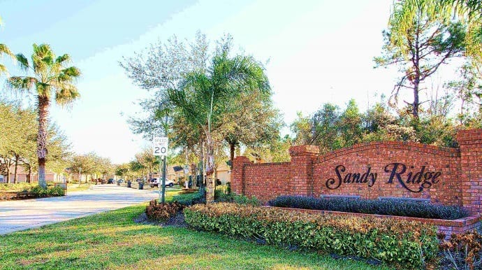 Sandy Ridge Entrance