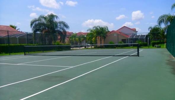 Tuscan Hills tennis court